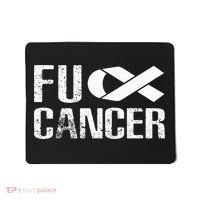 Fuck Cancer Fu Cancer Tcancer Awareness Mousepad thumb 0