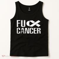 Fuck Cancer Fu Cancer Tcancer Awareness Tank Top thumb 2