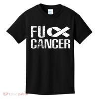 Fuck Cancer Fu Cancer Tcancer Awareness Kids T-Shirt thumb 0