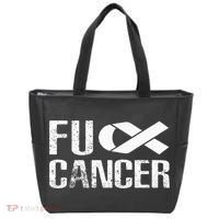 Fuck Cancer Fu Cancer Tcancer Awareness Tote Bag thumb 0