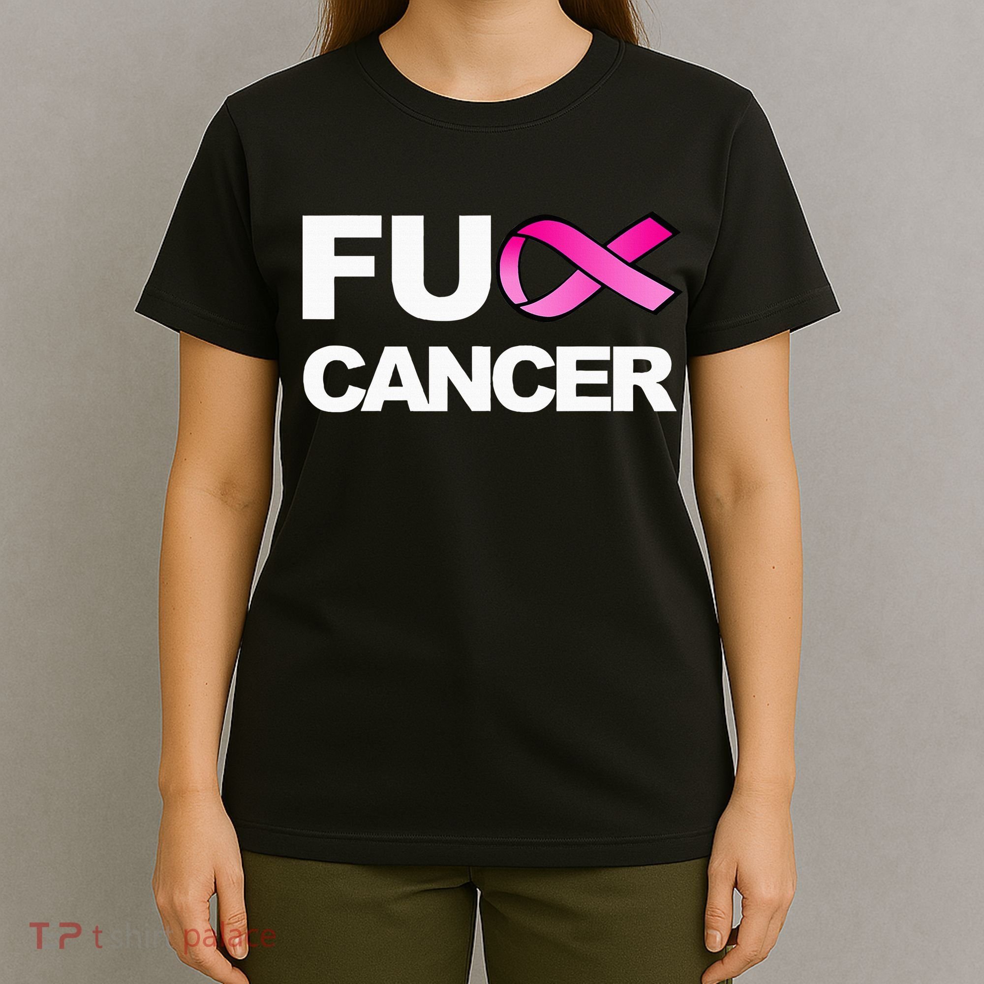 Fuck Cancer For Breast Cancer Awareness T-Shirt