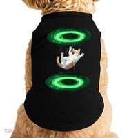 Funny Cat Falls Through Portal For Kitten And Cats Lovers Doggie Tank thumb 0