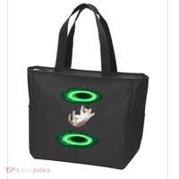 Funny Cat Falls Through Portal For Kitten And Cats Lovers Tote Bag thumb 3