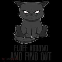 Funny Cat Fluff Around And Find Out Coffee Mug thumb 5