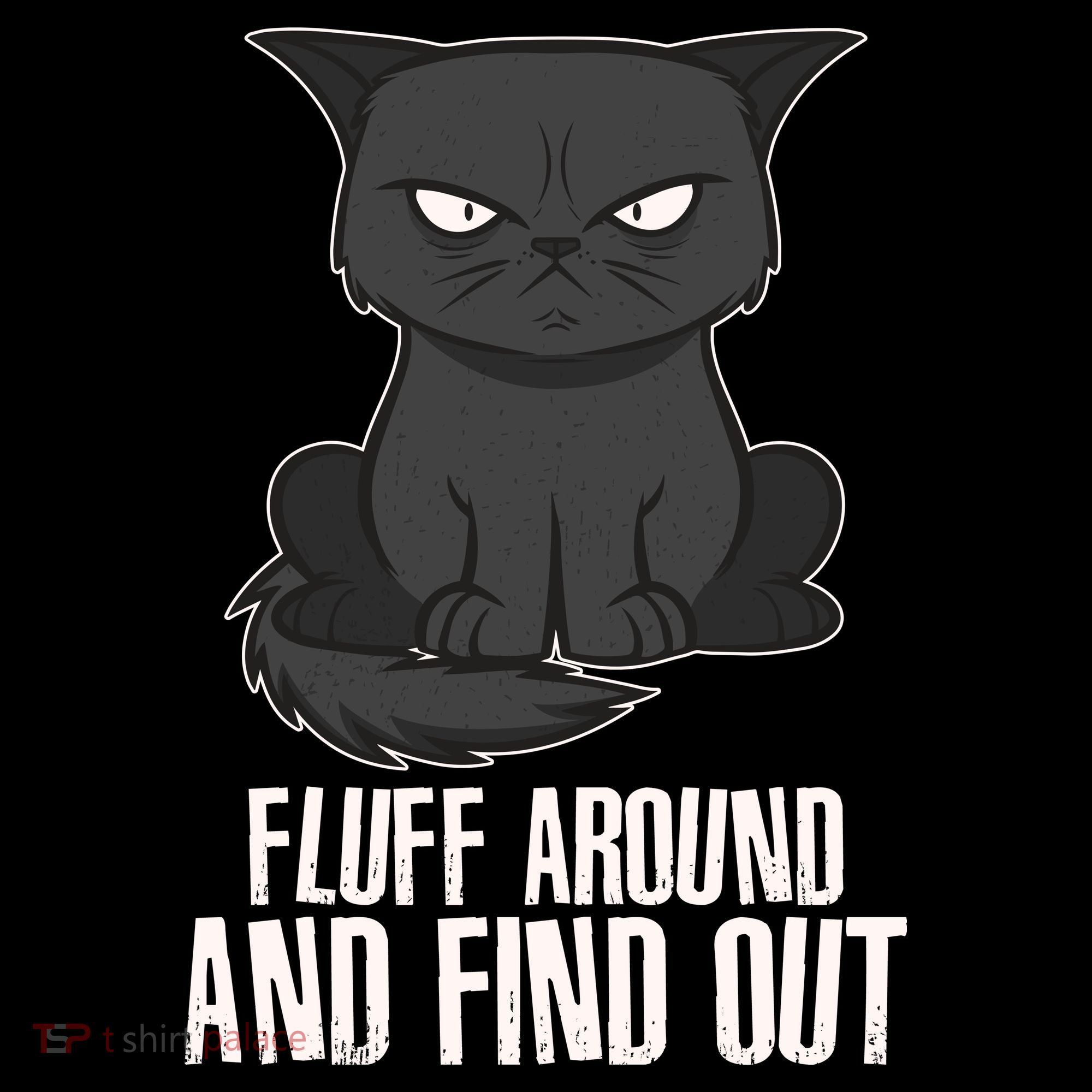Funny Cat Fluff Around And Find Out Women's Hoodie