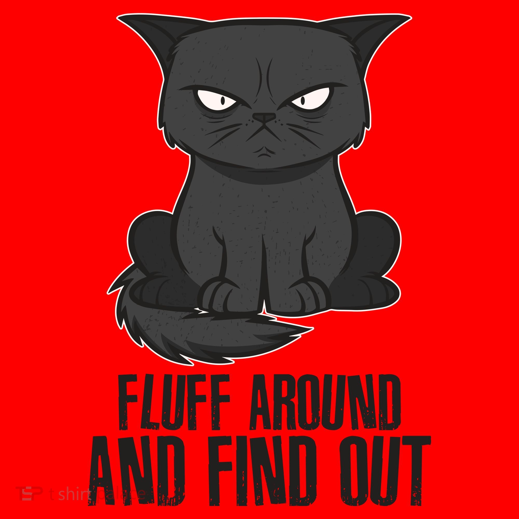 Funny Cat Fluff Around And Find Out Santa Hat