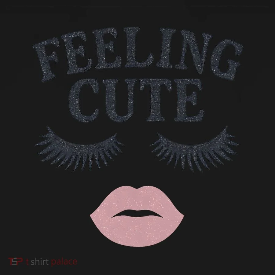 Feeling Cute Button