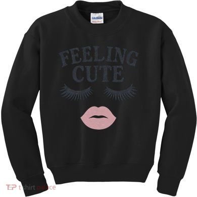 Feeling Cute Kids Sweatshirt