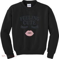Feeling Cute Kids Sweatshirt thumb 0