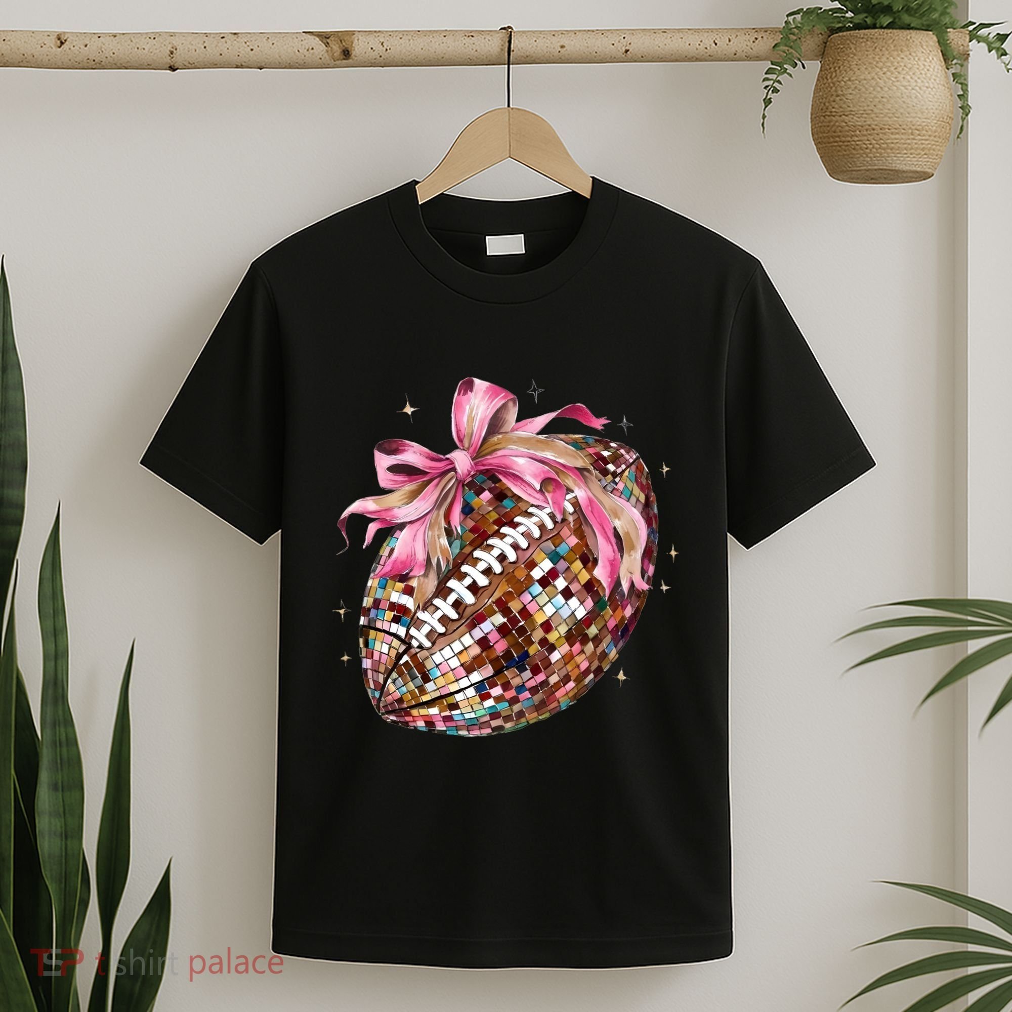 Football Coquette Football Lover Game Day Season T-Shirt
