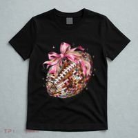 Football Coquette Football Lover Game Day Season T-Shirt thumb 5