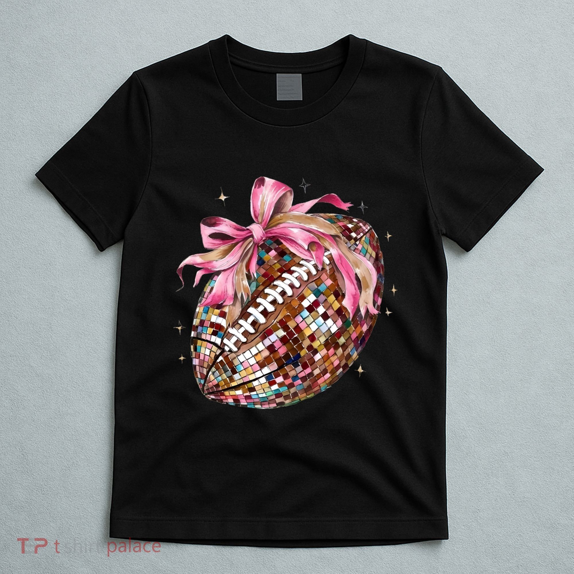 Football Coquette Football Lover Game Day Season T-Shirt