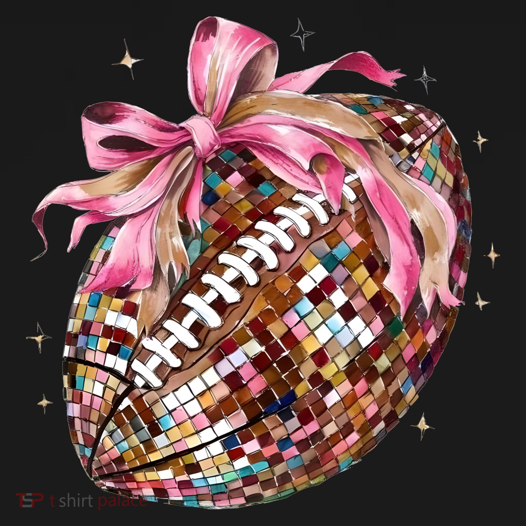Football Coquette Football Lover Game Day Season T-Shirt
