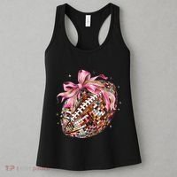 Football Coquette Football Lover Game Day Season Women's Tank Top thumb 3