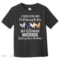 Funny Chicken Farmer Women Men Getting A Lot Chickens Toddler T-Shirt thumb 0