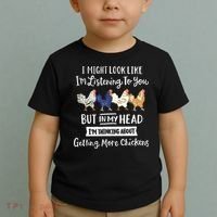 Funny Chicken Farmer Women Men Getting A Lot Chickens Toddler T-Shirt thumb 2