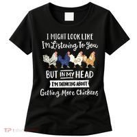 Funny Chicken Farmer Women Men Getting A Lot Chickens Women's T-Shirt thumb 0