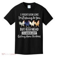 Funny Chicken Farmer Women Men Getting A Lot Chickens Kids T-Shirt thumb 0