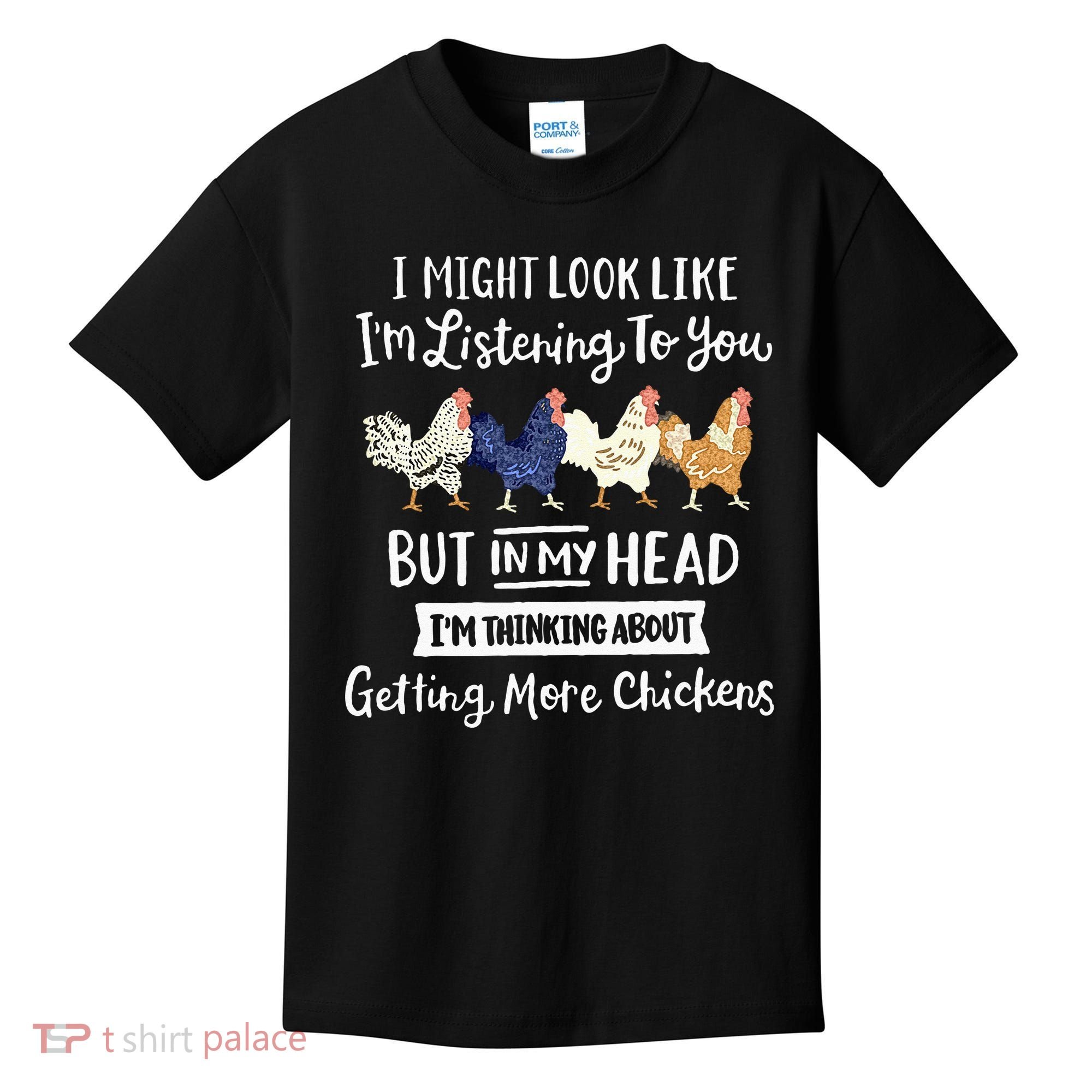 Funny Chicken Farmer Women Men Getting A Lot Chickens Kids T-Shirt