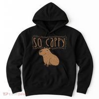 Funny Capybara Hoodie thumb 0