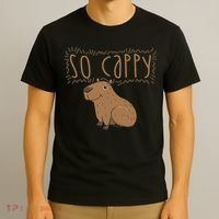 Funny Capybara T-Shirt thumb 3