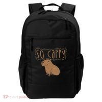 Funny Capybara Backpack thumb 0