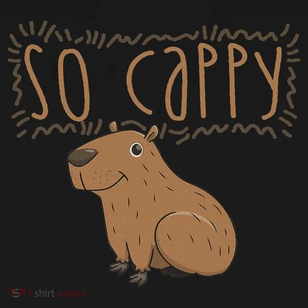 Funny Capybara Bucket Hat