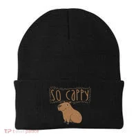 Funny Capybara Beanie thumb 0