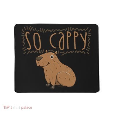 Funny Capybara Mousepad