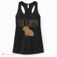 Funny Capybara Women's Tank Top thumb 0