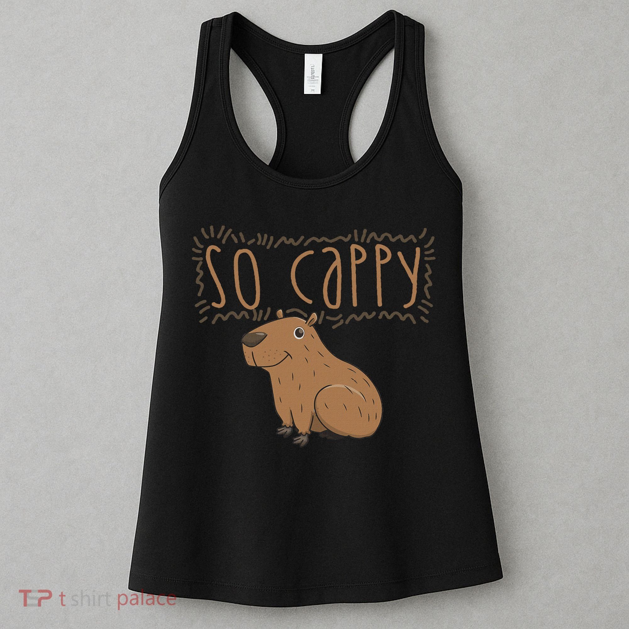 Funny Capybara Women's Tank Top