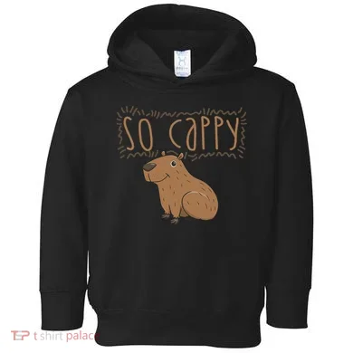 Funny Capybara Toddler Hoodie