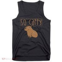 Funny Capybara Tank Top thumb 0