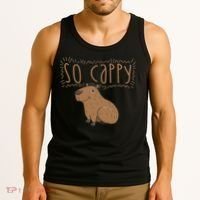 Funny Capybara Tank Top thumb 3