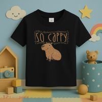 Funny Capybara Toddler T-Shirt thumb 3