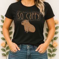 Funny Capybara Women's T-Shirt thumb 2