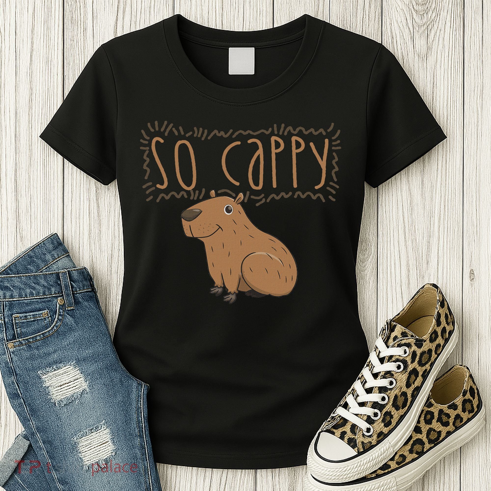 Funny Capybara Women's T-Shirt