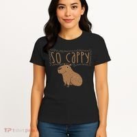 Funny Capybara Women's T-Shirt thumb 4