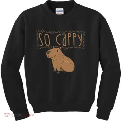 Funny Capybara Kids Sweatshirt