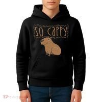 Funny Capybara Kids Hoodie thumb 4