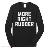 Funny CFI Flight Instructor More Right Rudder Premium Long Sleeve Shirt thumb 0