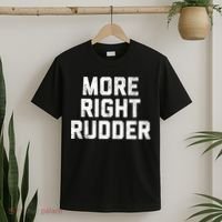 Funny CFI Flight Instructor More Right Rudder Premium T-Shirt thumb 2