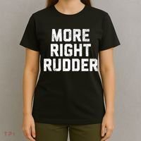 Funny CFI Flight Instructor More Right Rudder Premium T-Shirt thumb 4