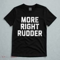 Funny CFI Flight Instructor More Right Rudder Premium T-Shirt thumb 5