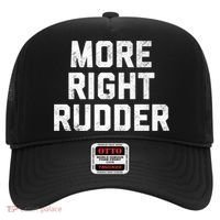 Funny CFI Flight Instructor More Right Rudder Premium Hat thumb 0