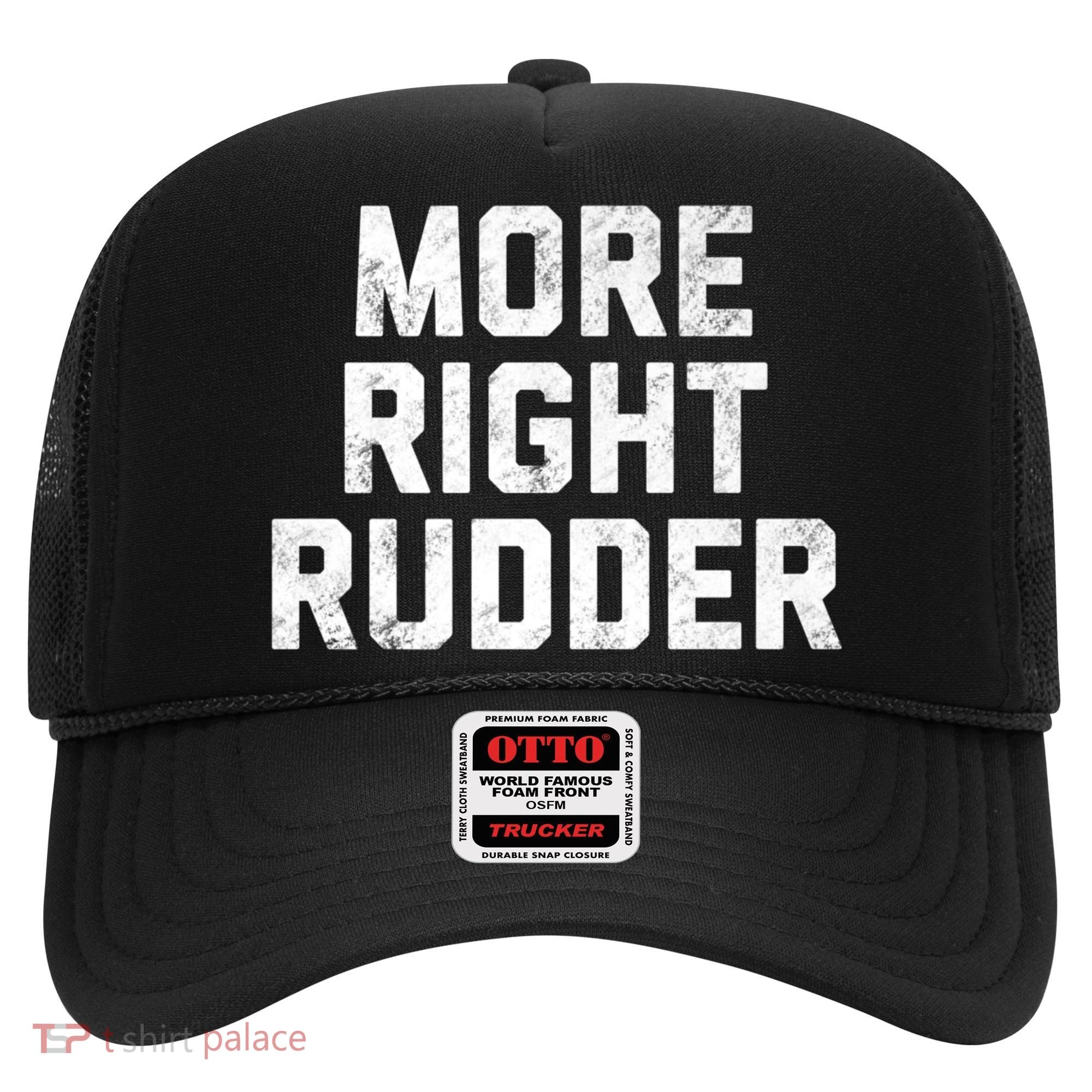 Funny CFI Flight Instructor More Right Rudder Premium Hat