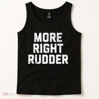 Funny CFI Flight Instructor More Right Rudder Premium Tank Top thumb 2