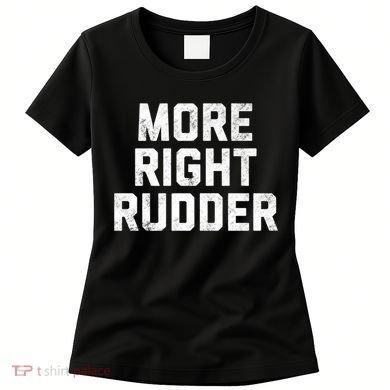 Funny CFI Flight Instructor More Right Rudder Premium Women's T-Shirt