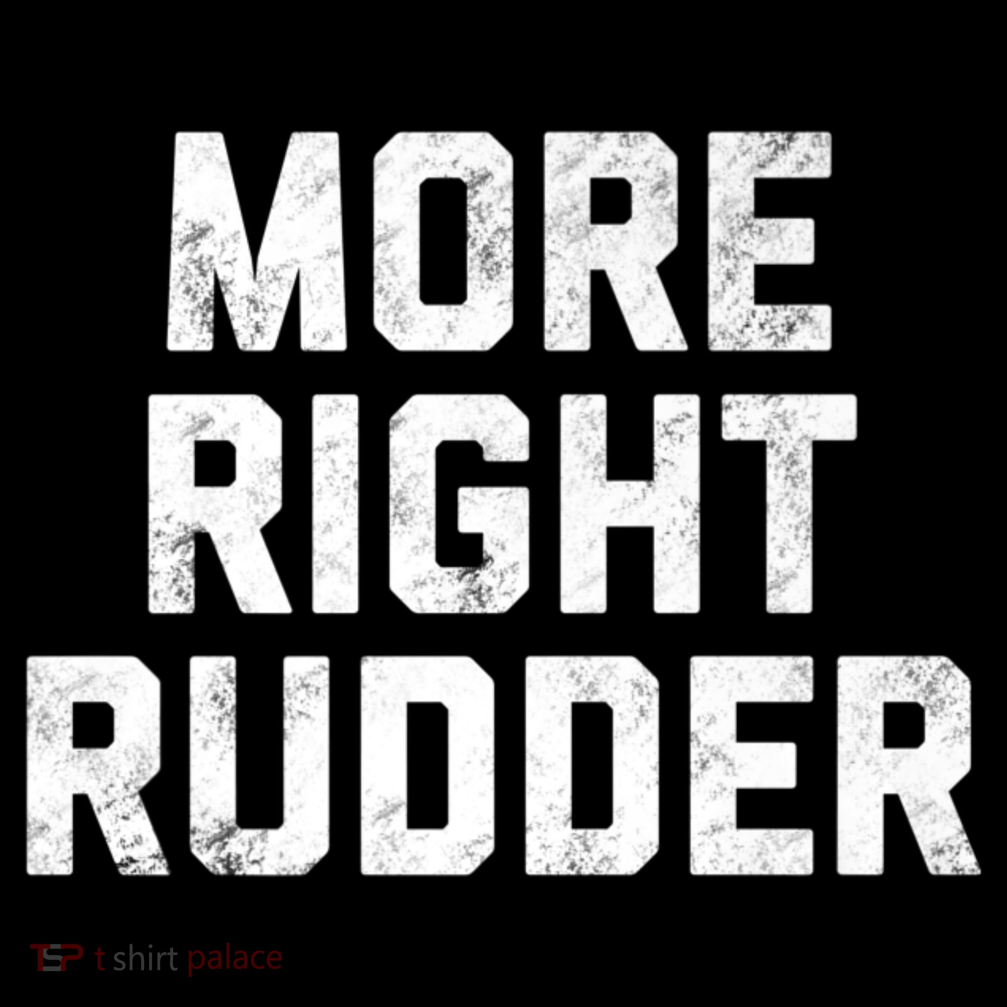 Funny CFI Flight Instructor More Right Rudder Premium Women's T-Shirt