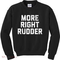 Funny CFI Flight Instructor More Right Rudder Premium Kids Sweatshirt thumb 0
